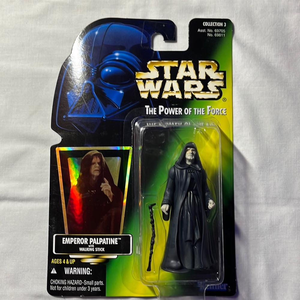 STAR WARS The power of the force EMPEROR PALPATINE Action figure 1996